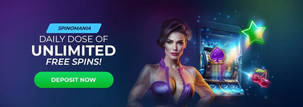 Spinomania: giri gratis ogni giorno